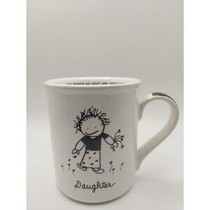 Children of the Inner Light Daughter Mug Ceramic Inspirational Quote White Gift